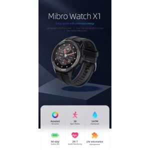 ساعت هوشمند میبرو مدل WATCH X1